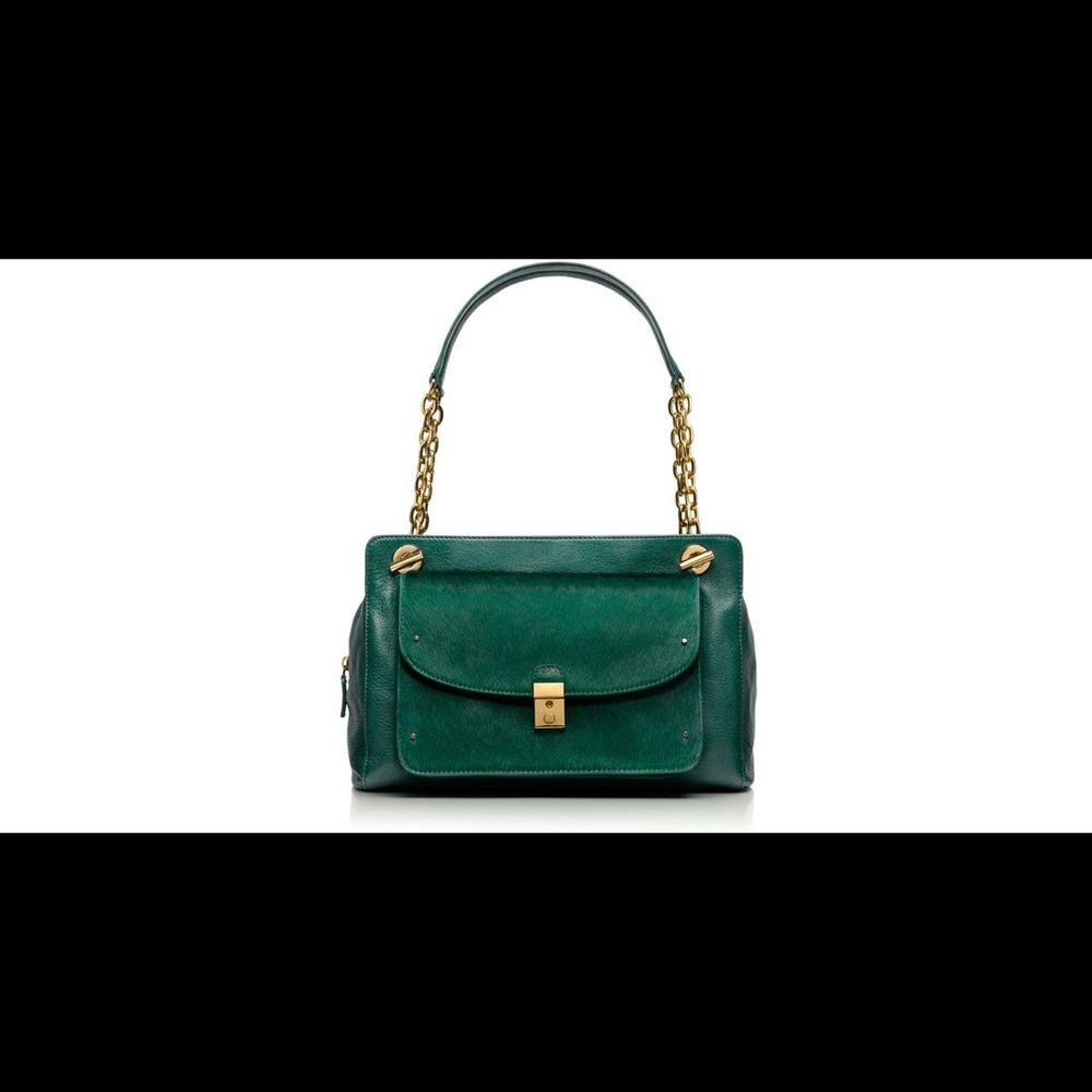 Tory Burch Priscilla Shoulder Bag Malachite color
